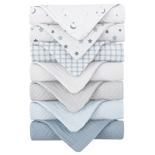 Konssy Muslin Baby Washcloths