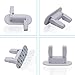 Door Lever Lock - Baby Safety Childproof Door Handles Lock for Bedroom Kitchen Bathroom Front Gate By Slicemall (White, Pack of 2)