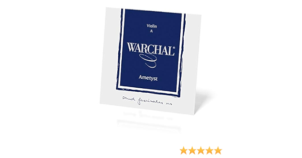 Amazon.com: WARCHAL 400B Ametyst Violín Juego (E-ball) Medio : Instrumentos  Musicales