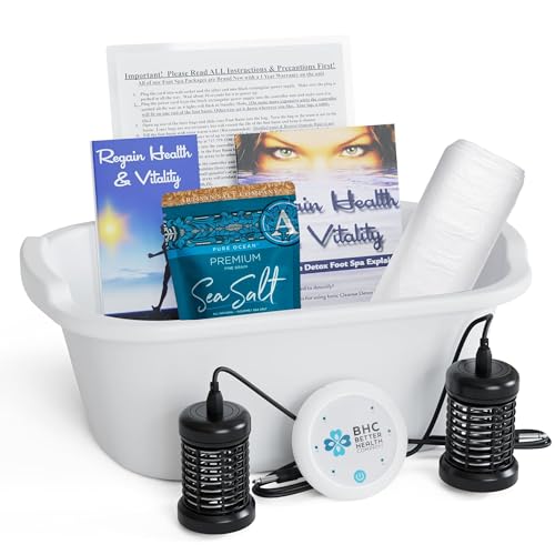 Ionic Foot Bath Detox Machine for Home Use - 2 Round Arrays