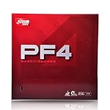 DHS PF4 Table Tennis Rubber Sheet-Ping Pong Rubber NEW (Red)