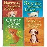 Animal Stories Set (4 Books) (Max the Missing Puppy; Sky the Unwanted Kitten; Ginger the Stray Kitten; Harry the Homeless Puppy)