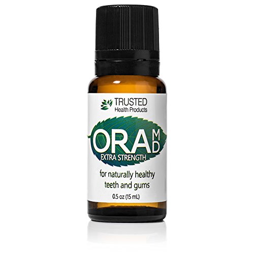 OraMD Extra Strength - For the Discomfort of Canker Sores - Superior Toothpaste and Mouthwash Alternative - 100% Pure Essential Oils - Dentist Recommended for Over 15 Years