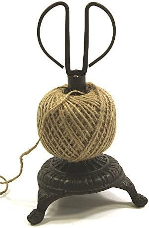 Entzuckendes Gusseisernes Gartenschnur Halter Und Scheren Set Tolles Und Handliches Geschenk Fur Ihr Hause Oder Das Buro Amazon De Garten