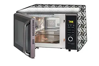 Stylista Microwave Oven Cover for Samsung 28 L Convection MC28H5033CK (Free Fridge/Oven/Wardrobe Handle Cover)