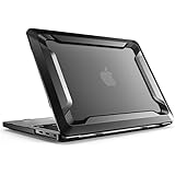 Macbook Pro 15 Case 2016 &amp; 2017, i-Blason [Heavy Duty] Slim Rubberized [Dual Layer] Cover with TPU Bumper for Apple Macbook Pro 15-inch 15" A1707 2016&amp;2017 Release with Touch Bar and Touch ID (Black)