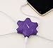 Amazon Basics 5-Way Multi Headphone Audio Splitter Connector, Purple