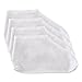 Hotop 2 Pairs Moisturizing Socks Foot Spa Socks Moisture Enhancing Socks Cosmetic Socks for Dry Hard Cracked Skin, White