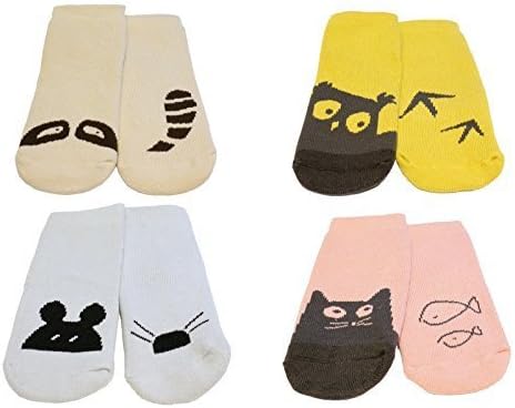 Baby Infant Boys Girls Thick Winter Non-slip Cute Odd Animal Socks 3 to 24 Months