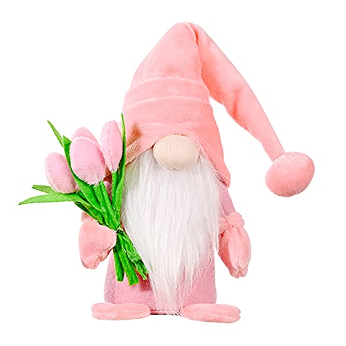 bestheart Mother's Day Dwarf Decoration,Faceless Dwarf Plush Toy