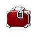ABUN Travel Series Charms 925 Sterling Silver Have a Trip Journey Beads for Charms Bracelet (Red Suitcase)
