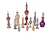 CraftsOfEgypt Genie Blown Glass Potion potions decorative miniature decorative Egyptian Perfume bottles Mix set of 12pc