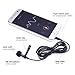 Professional Lavalier Lapel Microphone - Long Cord Lapel Mic - Iphone Microphone for Podcast YouTube Recording Interview Voice Dictation Speech - with Easy Clip-On System