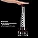 MAKARTT Makeup Brush Holder 12 Spaces Acrylic Clear Separated Individual Makeup Brush Organizer, Organize and dry makeup brush