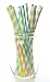 Easter Party Supplies, Easter Straws (25 Pack) - Pastel Party Decorations, Easter Basket Fillers & Easter Egg Hunt Supplies, Easter Party Favors