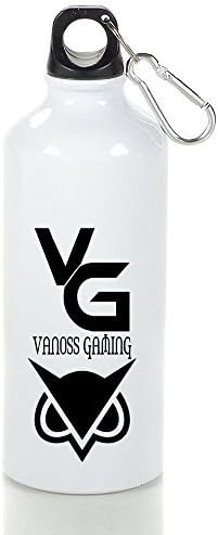ROUNG Vanoss Gold Owl Logo Sports Water Bottle White