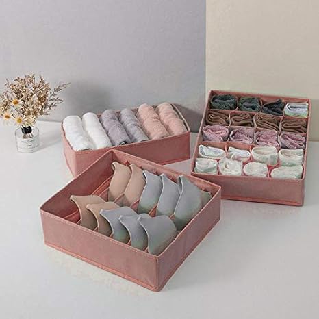 Bra Storage Box Underwear Drawer Organisers Closet Dividers