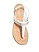 GUESS Factory Women's Jyll T-Strap Sandals