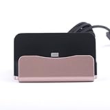 Phone Charger Dock,Dantech Phone Desk Charger,Charge and Sync Stand for compatible with iPhone 5s iPhone 6 iPhone 6s plus,iPhone Charger Station,Charge cradle,desktop iphone charger (Rose Gold)