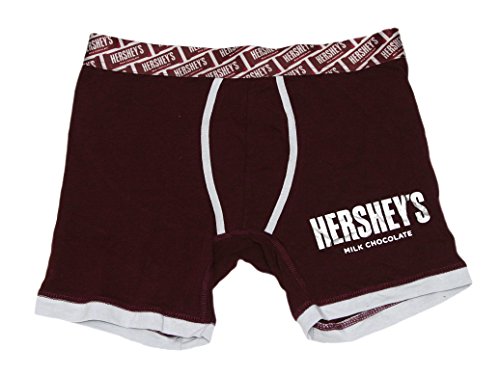 Hershey Mens Milk Chocolate Candy Bar Boxer Brief Underwear