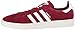 adidas Originals Men's Campus Sneaker, Collegiate Burgundy/White/chalk White, 9 M US