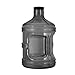 GEO 1 Gallon (128oz) BPA Free Reusable Leak-Proof Drinking Water Bottle w/48mm Screw Cap (Black)