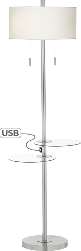 Best modern glass shelves table lamps