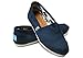 TOMS Navy Canvas Women's Classic 001001B07-NVY (Size: 10)