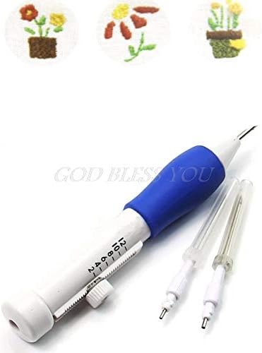 Punch Needle Set - Diy Punch Needle Set Embroidery 3 Needles 2 Threaders Abs Plastic Craft Ship - Punch Embroidery Ultra NeedleAccessory Embroidery Needle Threader Tool Punch Hors