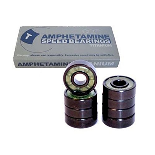 Amphetamine Titanium Skateboard Bearings