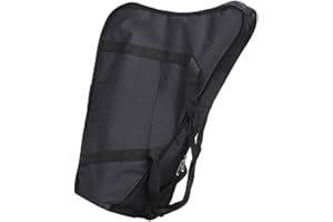 Fengtaike Lyre Harp Carrying Case, Padded Storage Bag for 19 Strings, 65x43cm/25.6 x 16.9 inches