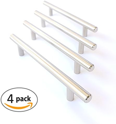 Ambipolar Kitchen Cabinet Handles 128mm/5in Hole Center Drawer Pulls Furniture Hardware( 7.5in End to End Overall Length-4 Pack)