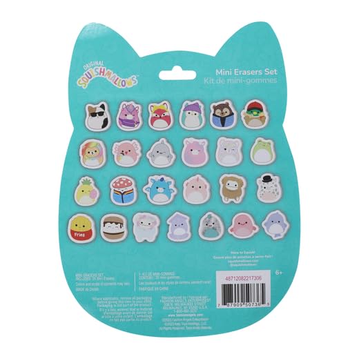 Squishmallows Mini Eraser Set