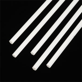 Plastruct MRX-100 Hexagon Rod,.100 (5) PLS90876