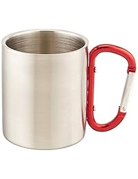 Outdoor RX taza de acero inoxidable con mosquetón