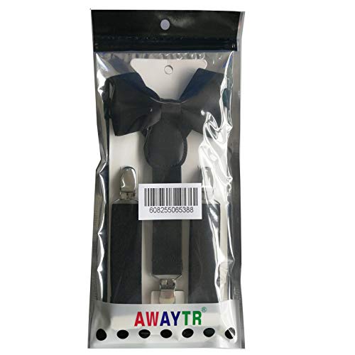 6 Child+Kids+Suspenders+Bowtie+Set