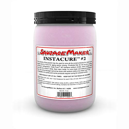 The Sausage Maker - Insta Cure (Prague Powder) #2, 5 lbs. Curing Salt for Curing Meats