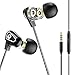 BlueFire Dual Driver Earphones 3.5mm Noise Isolation Wired Earbuds High Resolution Heavy Bass in-Ear Headphones Earbuds with MIC and Volume Control for iPhone Android Smartphone Tabletthumb 1