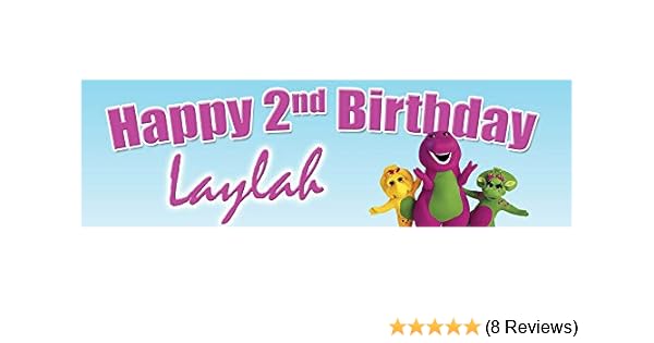 Home Furniture Diy Barney Friends Birthday Banner