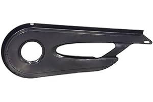 Plastic Chain Guard for 20-inch, 24-inch & 26-inch Electric Bikes — -Enclosed Lightweight For Bike Chain Cover, Rust-Resistan