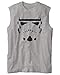 Cybertela Men's Storm Trooper Stormtrooper Helmet Sleeveless Muscle T-Shirt