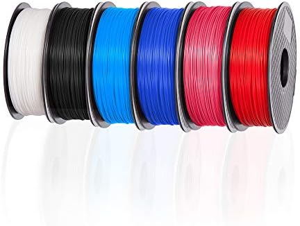 Ifun 3D Printer Filament PLA Compatible with All Major 3D Printers PLA Filament 1.75mm 1KG(2.2LB) Premium raw Materials Top Dimensional Accuracy +/-0.02mm for Your Wonderful masterpieces