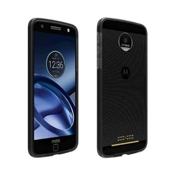 Verizon - Carcasa para Moto Z Droid (Dos Tonos), Color Negro y ...