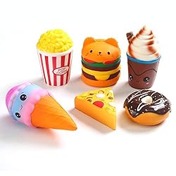6pcs Slow Rising squishies Squishy Toys Jumbo