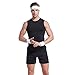 Hoter Sweatband Set Sports Headband Wristband Set Sweatbands Terry Cloth Wristband Athletic Exercise Basketball Wrist Sweatband and Headbands Moisture Wicking Sweat Absorbing Head Band One Size