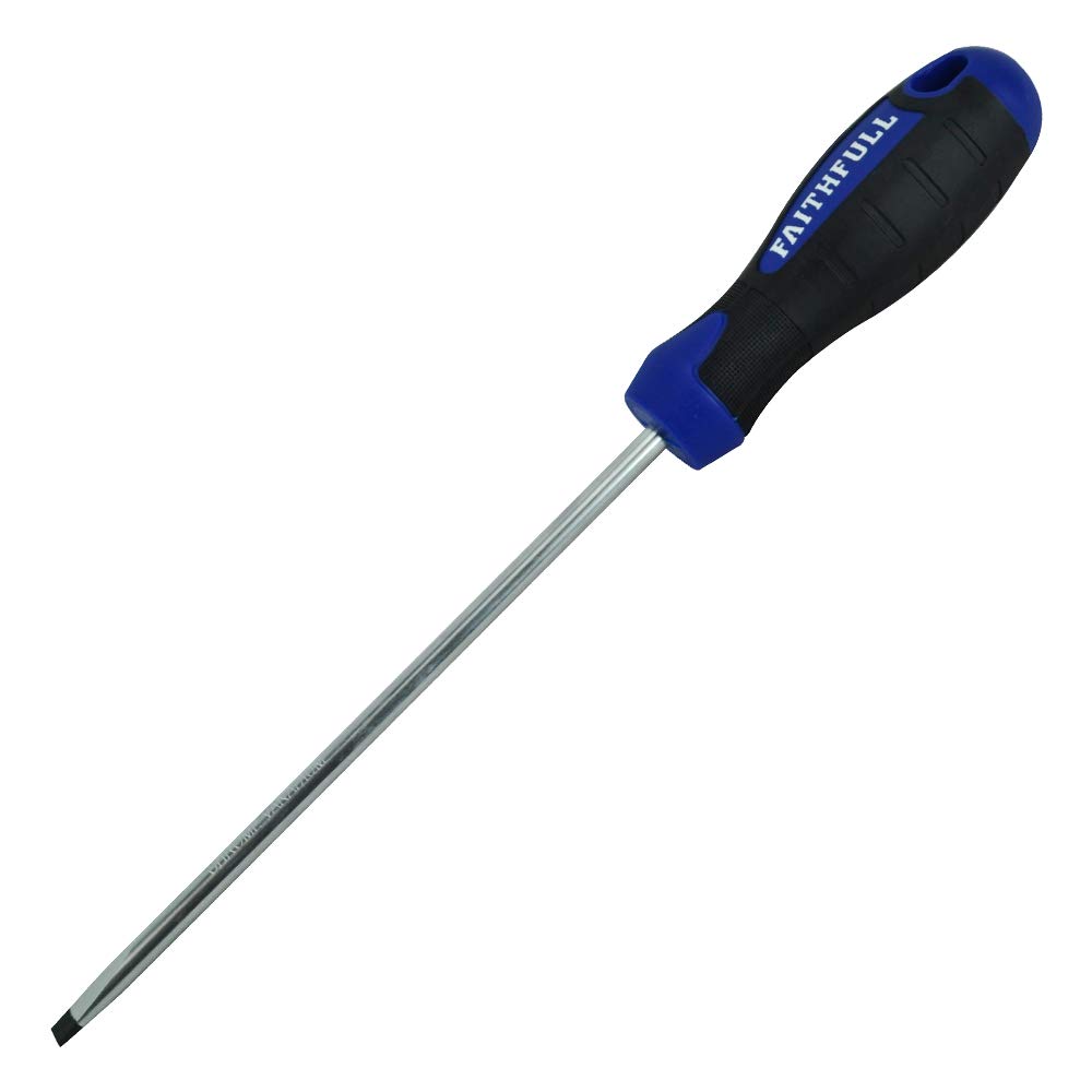 Faithfull SDP150 150 x 5.5mm Slotted Parallel Soft Grip Screwdriver