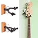 VEIDIA 6-Pack Guitar Stands Guitar Holders Guitar Wall Mounts Hardwood Guitar Hanger Wall Hooks with Screws for All Size Guitars, Bass, Mandolin, Banjo, Ukulele