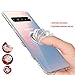 mgACC Compatible Samsung Galaxy S10 5G Case with 360° Pop-up Rotating Ring Grip Holder Kickstand, with Magnetic Base case for Samsung Galaxy S10 5G/Transparent