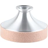 Tenor Saxophone Mute &ndash; Aluminum Alloy Saxophone Sound Dampener Accessory for Studio or Home Use,Lightweight Noise Reduction for Practice(Apricot)