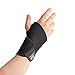 OrthoStep Black Supportive, Adjustable, and Breathable Wrist Brace